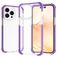 Mobigear Full Bumper iPhone 14 Plus Hoesje Hardcase Backcover Shockproof - Paars