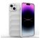 Mobigear Bumpy iPhone 15 Plus Hoesje Flexibel TPU Backcover - Wit