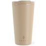 Burga Coffee Mug Dubbelwandige RVS Koffie To Go Mok - 470 ml - Tan
