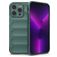Mobigear Bumpy iPhone 14 Pro Max Hoesje Flexibel TPU Backcover - Groen