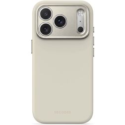 Decoded AntiMicrobial iPhone 18 Pro Max Siliconen MagSafe Hoesje Backcover - Pebble Grey