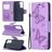 Mobigear Butterfly Samsung Galaxy S20 FE Hoesje Bookcase Portemonnee - Paars
