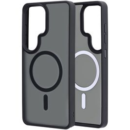 Mobiparts Hardcover Samsung Galaxy S26 Ultra MagSafe Hoesje Hardcase Backcover - Satin Black