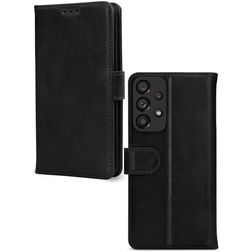 Mobilize Premium Gelly Wallet Samsung Galaxy A53 Hoesje Bookcase Portemonnee - Zwart