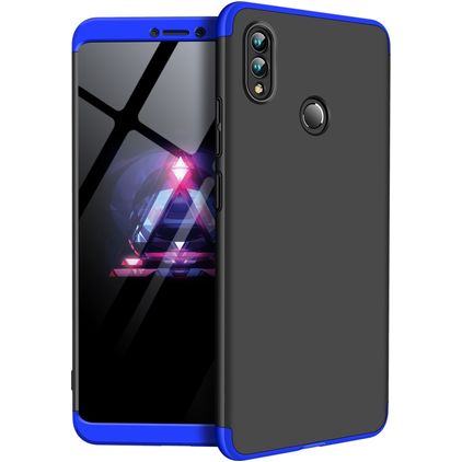 Mobigear TriGuard HONOR Note 10 Hoesje Hardcase Backcover - Zwart / Blauw