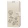 Mobigear Roses Samsung Galaxy A10 Hoesje Bookcase Portemonnee - Goud