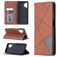 Mobigear Rhombus Slim Samsung Galaxy A32 5G Hoesje Bookcase - Bruin