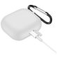 Mobigear Classic Apple AirPods 3 Hoesje Flexibel Siliconen - Wit