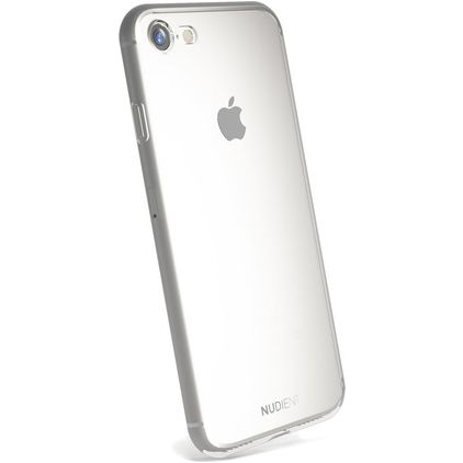 Nudient Thin Doorzichtig iPhone SE (2022) Hoesje Flexibel TPU Backcover - Transparant