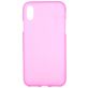 Mobigear Colors iPhone XS Max Hoesje Flexibel TPU Backcover - Roze
