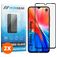 Mobigear Premium Xiaomi Redmi Note 8 Glazen Screenprotector - Case Friendly - Zwart (2-Pack)