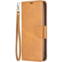 Mobigear Excellent Xiaomi Redmi Note 11T Hoesje Bookcase Portemonnee - Cognac