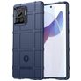 Mobigear Rugged Shield Motorola Edge 30 Ultra Hoesje Flexibel TPU Backcover Shockproof - Blauw
