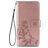 Mobigear Clover Samsung Galaxy S20 FE Hoesje Bookcase Portemonnee - Roségoud
