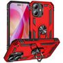 Mobigear Armor Ring iPhone 16 Plus Hoesje Hardcase Backcover Shockproof met Ringhouder - Rood