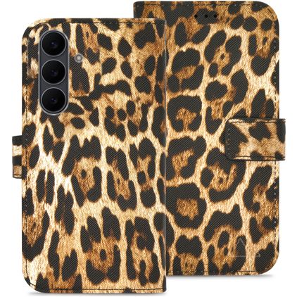 My Style Flex Wallet Samsung Galaxy S26 FE Hoesje Bookcase Portemonnee - Wild Leopard