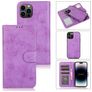 Mobigear Wallet iPhone 15 Pro Hoesje Uitneembare 2in1 Bookcase Portemonnee - Paars