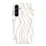 MIO Samsung Galaxy A55 MagSafe Hoesje Hardcase Backcover - Sandy Zebra
