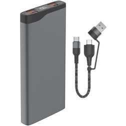 4Smarts VoltHub Pro 4 USB Powerbank 10.000 mAh Power Delivery 22.5W - Zwart