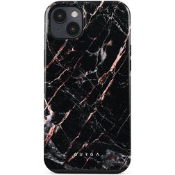 Burga Tough iPhone 14 Hoesje Hardcase Backcover Shockproof - Rose Gold Marble