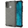 Mobigear Honeycomb HONOR 9X Lite Hoesje Hardcase Backcover Shockproof - Grijs