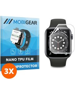 Mobigear Apple Watch - 40 mm Screenprotector Folie - Case Friendly (3-Pack)