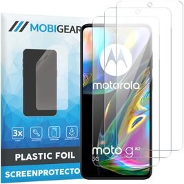 Mobigear Motorola Moto G82 Screenprotector Folie - Case Friendly (3-Pack)