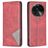 Mobigear Rhombus Slim OPPO Find X6 Hoesje Bookcase - Rood