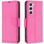 Mobigear Excellent Samsung Galaxy S23 Hoesje Bookcase Portemonnee - Magenta