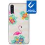 My Style Magneta Samsung Galaxy A30s Hoesje Flexibel TPU Backcover - Flamingo