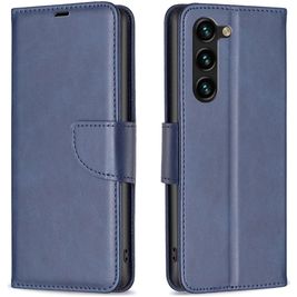 Mobigear Excellent Samsung Galaxy S25 Plus Hoesje Bookcase Portemonnee - Blauw