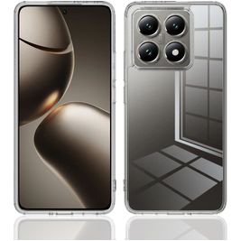 Mobigear Crystal Doorzichtig Xiaomi 14T Pro Hoesje Flexibel TPU Backcover - Transparant