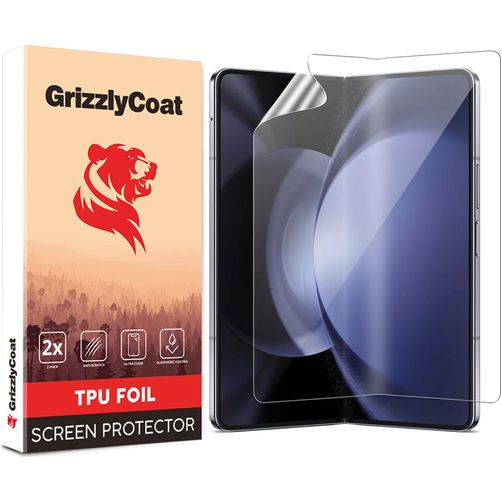 GrizzlyCoat Samsung Galaxy Z Fold 5 Hydrogel TPU Screenprotector - Case Friendly