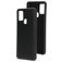 Mobiparts Samsung Galaxy A21s Siliconen Hoesje Backcover - Zwart