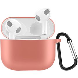 Mobigear Classic Apple AirPods 3 Hoesje Flexibel Siliconen - Oranje Mobigear Classic Apple AirPods 3 Hoesje Flexibel Siliconen - Oranje