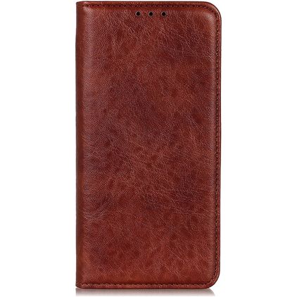 Mobigear Classic Elegance Realme X50 Hoesje Bookcase Portemonnee - Bruin