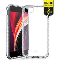ITSkins SpectrumClear Doorzichtig iPhone 8 Hoesje Flexibel TPU Backcover Shockproof - Transparant