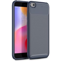 Mobigear Racing Xiaomi Redmi Go Hoesje Flexibel TPU Backcover - Blauw