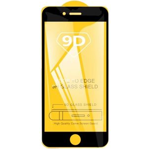 Mobigear Premium iPhone 8 Glazen Screenprotector - Case Friendly - Zwart