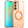 Mobigear Shockproof Samsung Galaxy S25 FE MagSafe Hoesje Hardcase Backcover - Oranje