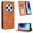 Mobigear Sensation Xiaomi Redmi 14C Hoesje Bookcase Portemonnee - Bruin