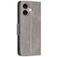 Mobigear Excellent iPhone 16 Plus Hoesje Bookcase Portemonnee - Grijs