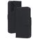 Mobiparts Samsung Galaxy A36 Hoesje Echt Leer Bookcase Portemonnee - Zwart
