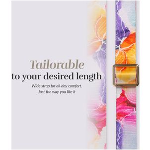 MIO Lanyard Universeel Telefoonkoord Verstelbaar - Flowers