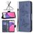 Mobigear Butterfly Samsung Galaxy A33 Hoesje Bookcase Portemonnee - Blauw