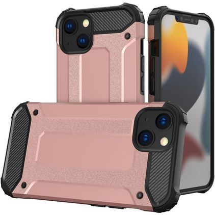 Mobigear Outdoor iPhone 16 Pro Hoesje Hardcase Backcover Shockproof - Roségoud