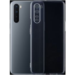 Mobigear Ultra Thin Doorzichtig OnePlus Nord Hoesje Flexibel TPU Extra Dun Backcover - Transparant