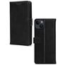 Mobilize Premium Gelly Wallet iPhone 14 Plus Hoesje Bookcase Portemonnee - Zwart
