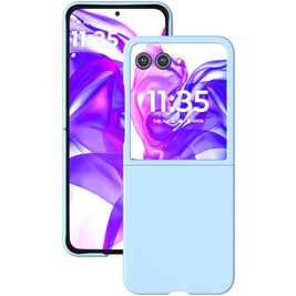 Mobigear Colors Motorola Razr 50 Ultra Hoesje Hardcase Backcover - Babyblauw