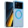 Mobigear Shockproof POCO X6 Pro MagSafe Hoesje Hardcase Backcover - Blauw